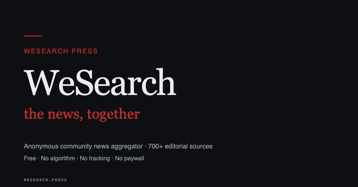 I built WeSearch into a full news + community platform. I think it’s time to sell it. logo