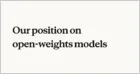 Dario Amodei says Anthropic has never backed an open-weights model ban, lists reasons top chips shouldn't be sold to China, calls for global model testing, more (Anthropic)