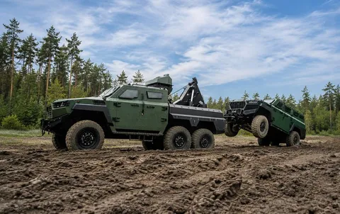 Евакуаційний тягач Inguar-4 пішов у війська: кого витягне й відбуксирує