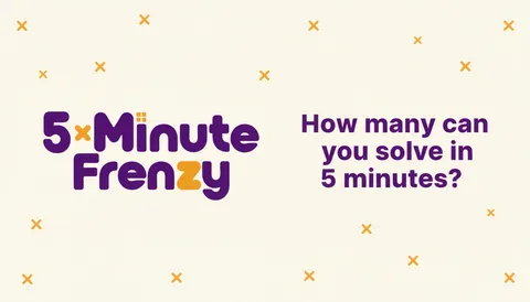 Show HN: 5 Minute Frenzy – free multiplication practice game for kids