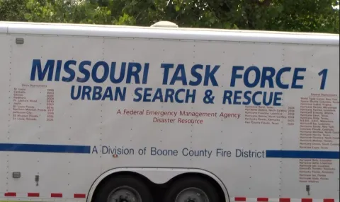 Missouri Task Force One returns from deployment in San Antonio
