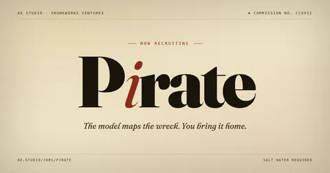 AE Studio recruiting pirates to recover treasure located by AI