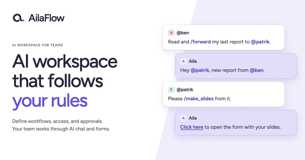 Show HN: AilaFlow – A Self-Hosted AI Workspace for Teams