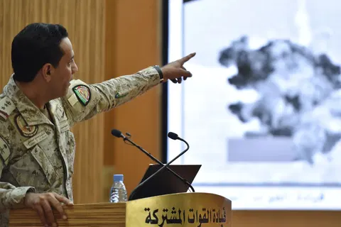 Saudi Arabia strikes Huthi targets in Yemen after vessel was attacked in Red Sea