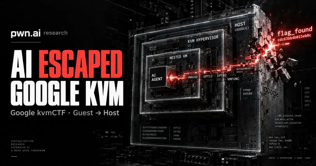 An AI agent escaped Google's kvmCTF sandbox