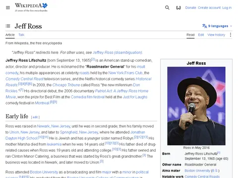 Jeff Ross - Wikipedia