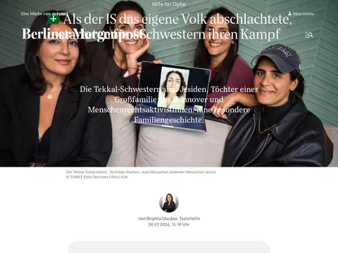 Islamischer Staat schlachtete Jesiden ab – fünf Schwestern begehren auf