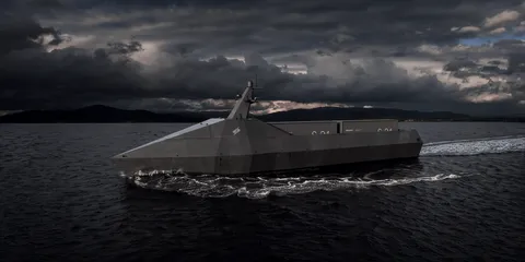 Saronic's New 180-Foot Drone Ship Could Launch Hypersonic Missiles