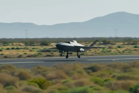 YFQ-42A Collaborative Combat Aircraft Returns to Flight
