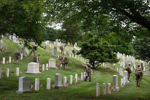 For Old Guard Soldiers, 'Flags In' Is a Personal Mission