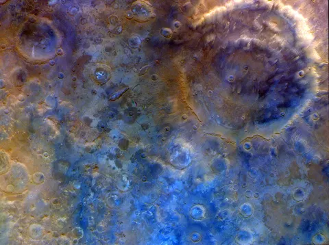 NASA’s Psyche Mission Images Mars’ Huygens Crater