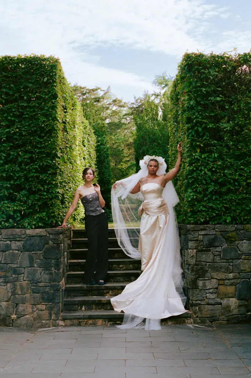 Tourmaline Wore Miss Claire Sullivan—and Paid Homage to Marsha P. Johnson—at Her Virginia Countryside Wedding