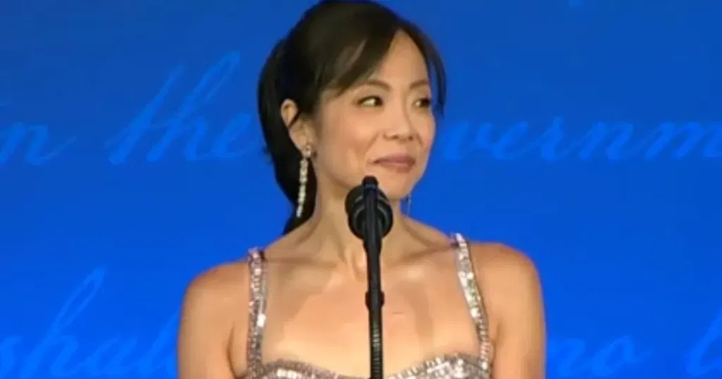 WHCA President Weijia Jiang speaks at rescheduled dinner 3 months after shooting