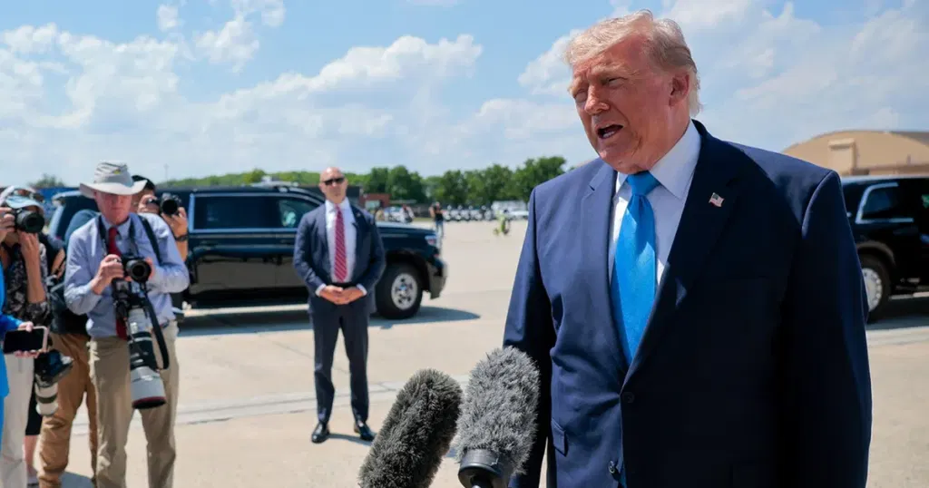 Trump takes questions on Castro indictment, Iran, IRS settlement and more