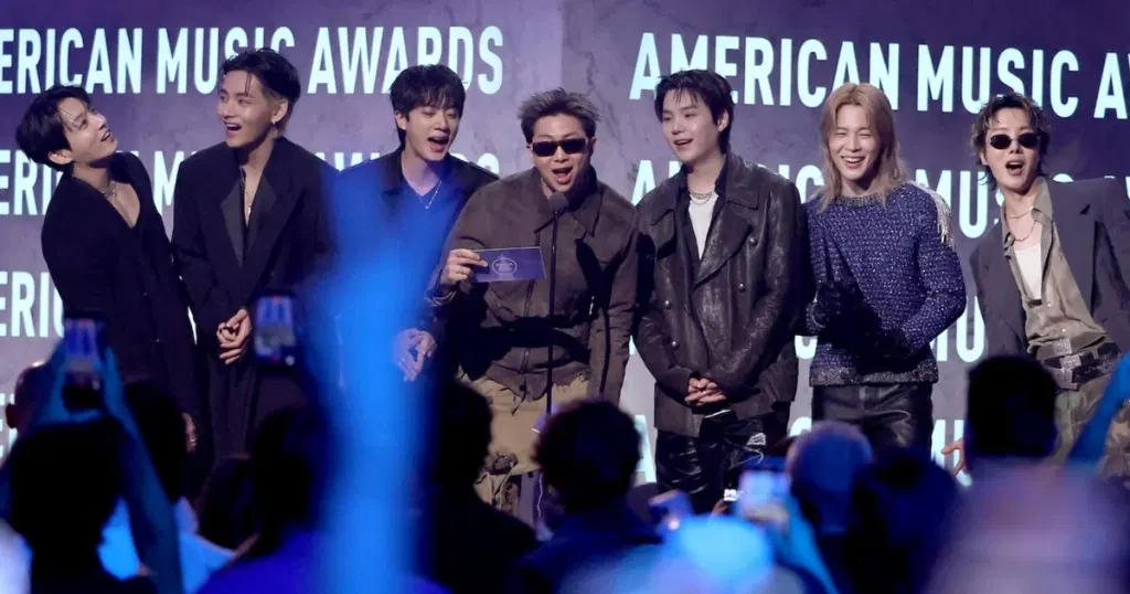 BTS and K-pop win big at the American Music Awards