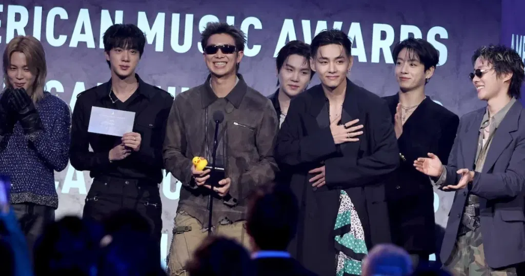 BTS wins big at the American Music Awards