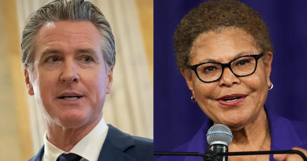 Newsom endorses Los Angeles Mayor Karen Bass for reelection