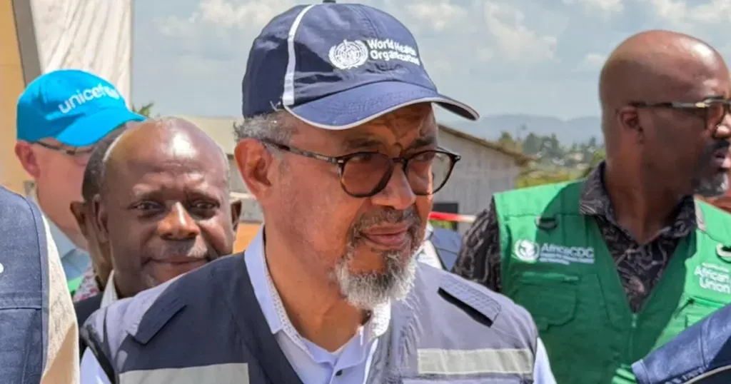WHO chief arrives in Congo as officials fear Ebola outbreak spread