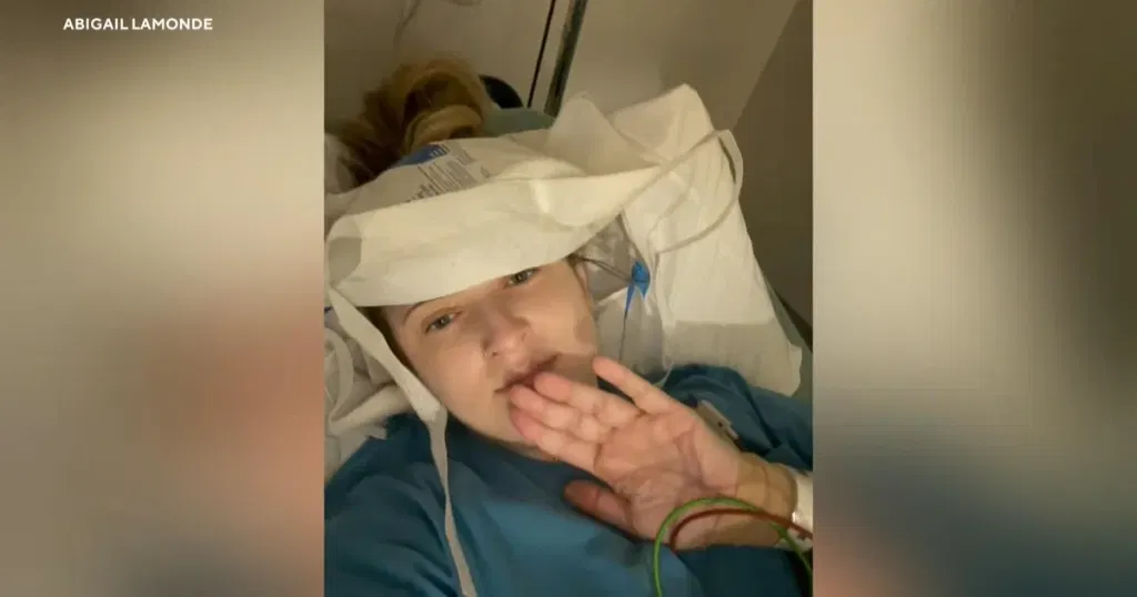 Pregnant woman hospitalized after cyclosporiasis diagnosis says she was "very afraid"