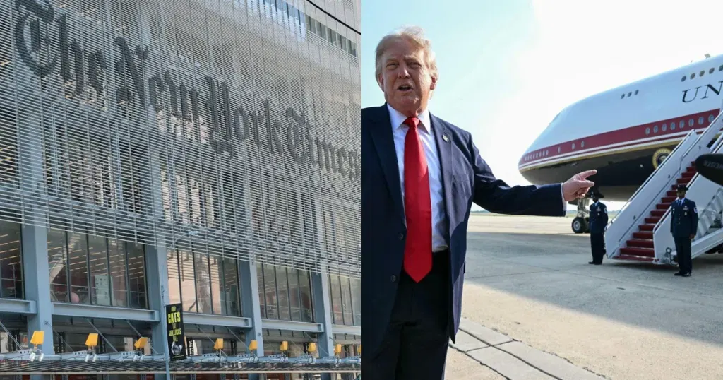 DOJ withdraws New York Times journalist subpoenas over Air Force One reporting