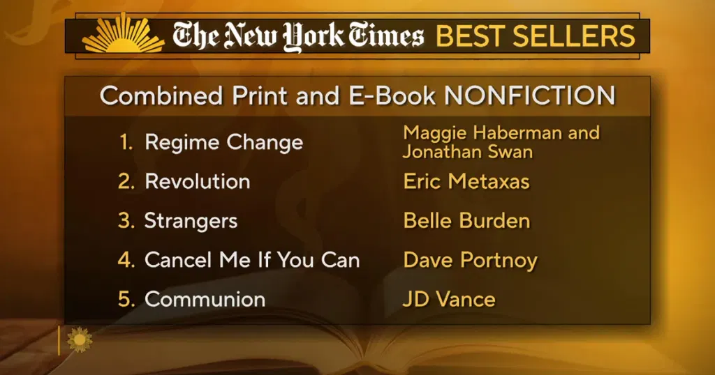 7/26: New York Times bestseller lists