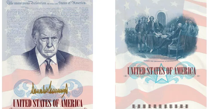 State Department planning new passport design with Trump's portrait