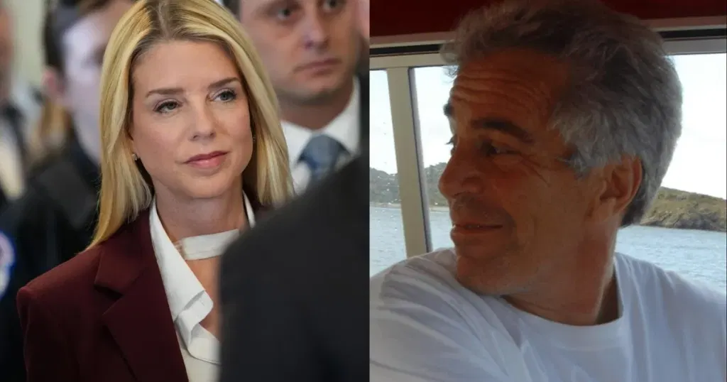 Pam Bondi "refused" to answer Trump-related questions while testifying on Epstein, Garcia says