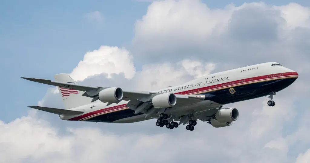 Trump flew from Turkey on older plane after credible threat from Iran and proxies