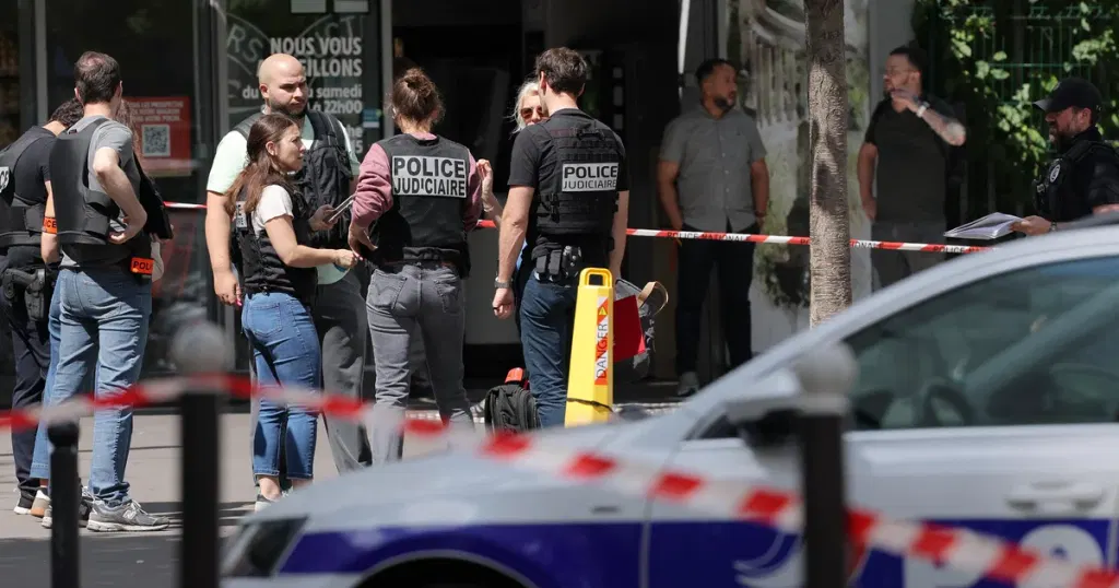 Knife attack in Paris thwarted by quick-thinking bystander, witness says