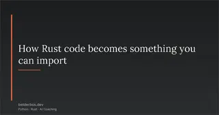 Libraries Run Rust Inside Python (With PyO3)
