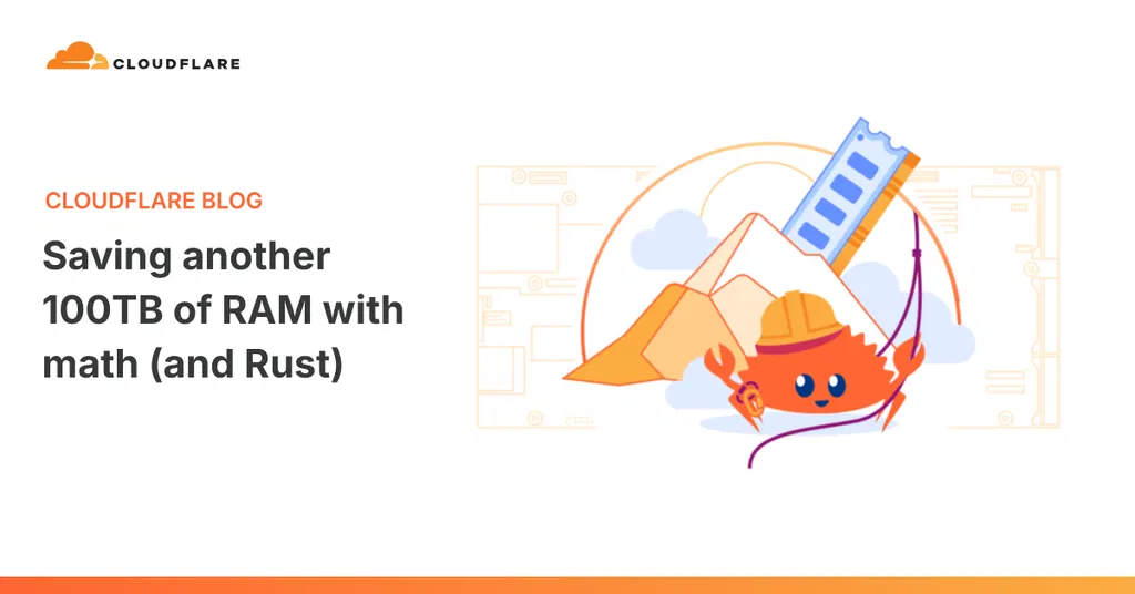Saving another 100TB of RAM with math (and Rust)