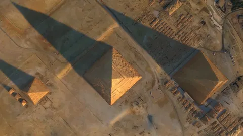 The pyramids' missing casing stones have a better story than "thieves"