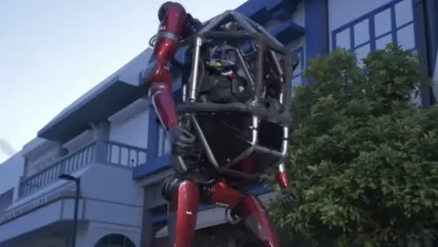 Would you spend $650,000 to ride a transforming mecha?