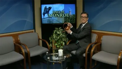 Stephen Colbert follows up Late Show finale by hosting Michigan public access program