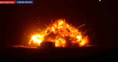 Blue Origin rocket explodes during Florida test