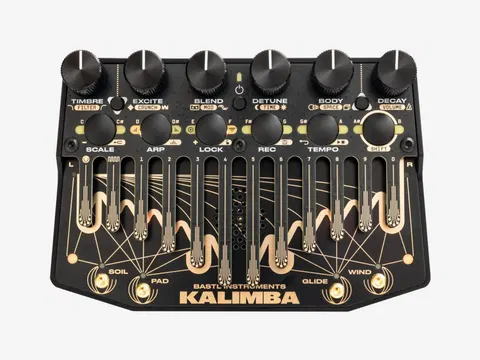 Bastl Kalimba synthesizer is really thumbsing