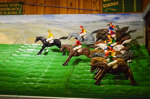 This horse-racing board game gives players zero control over anything