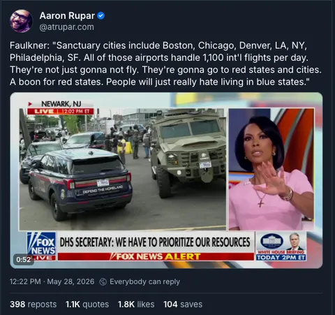 Harris Faulkner thinks international travelers are dying to visit flyover states