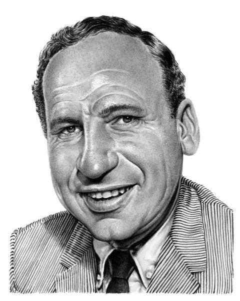 Drew Friedman's new Mel Brooks portrait marks the comedian's 100th birthday