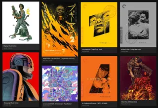 Reelizer: curated gallery of movie posters and inspired artwork