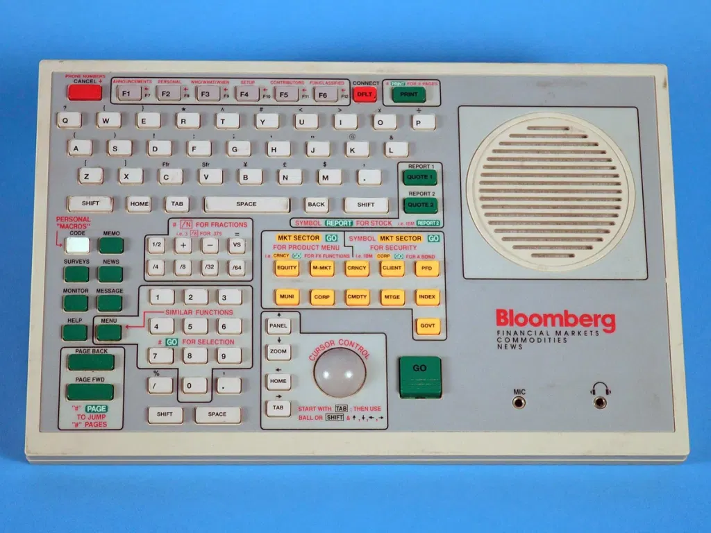 Bloomberg Terminals in repose