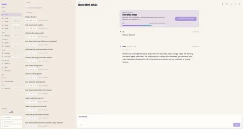 Show HN: BonzAI – self-sovereign, local LLM inference in the browser
