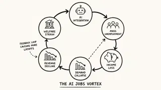 How AI Layoffs Can Trigger an Economic Spiral