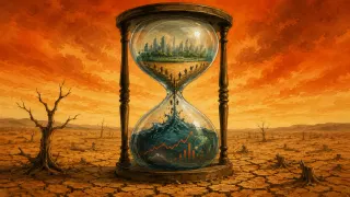 Why climate, fertility collapse, and AI compute share the same bottleneck?