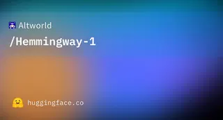 Hemmingway-1: The AI that writes like a person