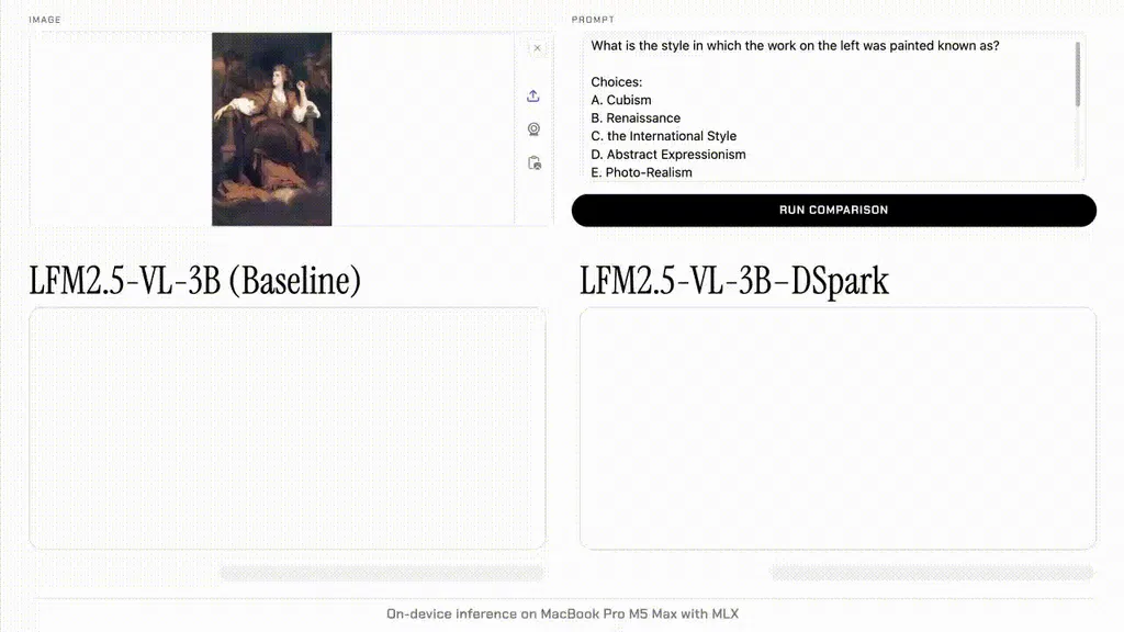 Accelerating vision-language models with LFM2.5-VL-DSpark