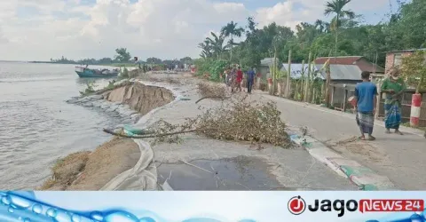 সড়ক ধসে বিকল্প পথে ৭ দিন ধরে ভোগান্তি