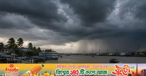 দেশের ১১ অঞ্চলে ঝড়-বৃষ্টির আভাস