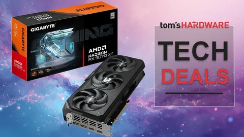  AMD's flagship RX 9070 XT GPU hits an all-time low $629 in Amazon lightning sale — Gigabyte's Gaming OC graphics card now $110 off 