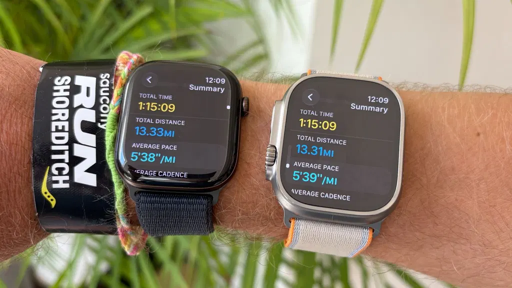 I raced a half marathon with the Apple Watch Ultra 4 vs Apple Watch Series 12 to test accuracy — here’s what happened